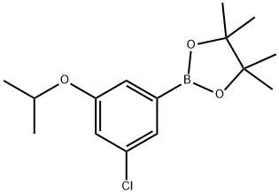 3-Chloro-5-isopropoxyphenylboronic acid, pinacol ester