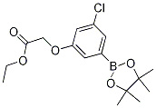 3-Chloro-5-(ethoxycarbonymethoxy)phenylboronic acid, pinacol ester