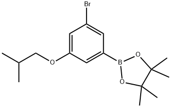 3-Bromo-5-isobutoxyphenylboronic acid, pinacol ester