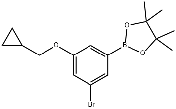 3-Bromo-5-(cyclopropylmethoxy)phenylboronic acid, pinacol ester
