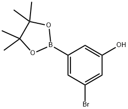 3-Bromo-5-hydroxyphenylboronic acid, pinacol ester