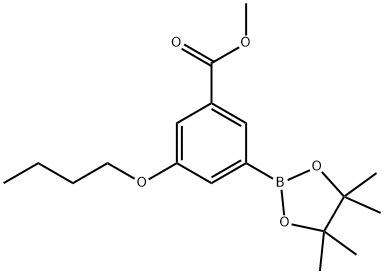 3-Butoxy-5-(methoxycarbonyl)phenylboronic acid, pinacol ester