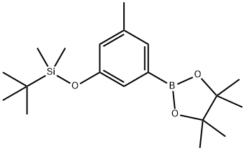 3-(t-Butyldimethylsilyloxy)-5-methylphenylboronic acid, pinacol ester