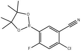4-Chloro-5-cyano-2-fluorophenylboronic acid, pinacol ester