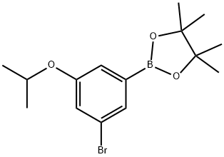 3-Bromo-5-isopropoxyphenylboronic acid, pinacol ester