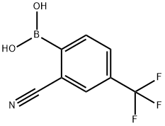 2-Cyano-4-(trifluoromethyl)phenylboronic acid