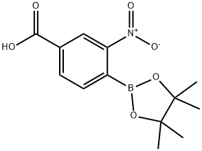 4-Carboxy-2-nitrophenylboronic acid, pinacol ester