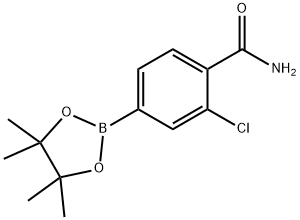 4-Carbamoyl-3-chlorophenylboronic acid, pinacol ester