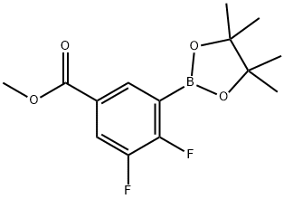 2,3-Difluoro-5-(methoxycarbonyl)phenylboronic acid, pinacol ester