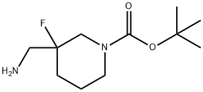 tert-butyl 3-(aminomethyl)-3-fluoropiperidine-1-carboxylate