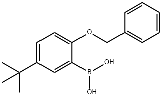 2-(Benzyloxy)-5-t-butylphenylboronic acid