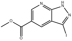 methyl 3-iodo-1H-pyrazolo[3,4-b]pyridine-5-carboxylate