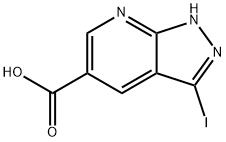 3-iodo-1H-pyrazolo[3,4-b]pyridine-5-carboxylic acid