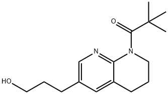 1-(6-(3-Hydroxypropyl)-3,4-dihydro-1,8-naphthyridin-1(2H)-yl)-2,2-dimethylpropan-1-one