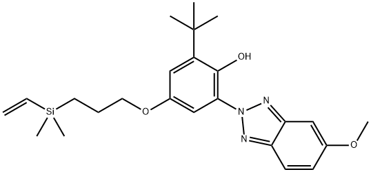 2-tert-Butyl-4-[3-(dimethylvinylsilanyl)propoxy]-6-(5-methoxybenzotriazol-2-yl)-phenol
