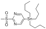 2-(Methylsulfonyl)-5-(tributylstannyl)pyrimidine