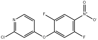 2-Chloro-4-(2,5-difluoro-4-nitrophenoxy)pyridine