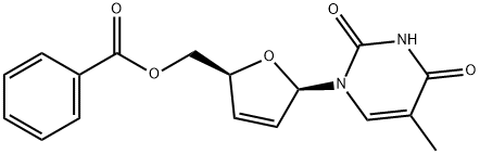 ((2S,5R)-5-(5-Methyl-2,4-dioxo-3,4-dihydropyrimidin-1(2H)-yl)-2,5-dihydrofuran-2-yl)methyl benzoate