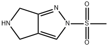 2,4,5,6-tetrahydro-2-(methylsulfonyl)-Pyrrolo[3,4-c]pyrazole