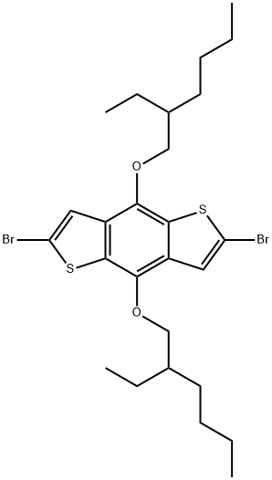 2,6-Dibromo-4,8-bis(2-ethylhexyloxy)benzo[1,2-b4,5-b']dithiophene