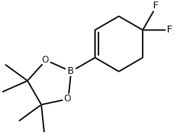 2-(4,4-difluorocyclohex-1-en-1-yl)-4,4,5,5-tetramethyl-1,3,2-dioxaborolane