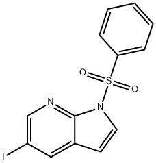 1-Benzenesulfonyl-5-iodo-1H-pyrrolo[2,3-b]pyridine