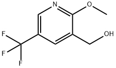 [2-methoxy-5-(trifluoromethyl)pyridin-3-yl]methanol