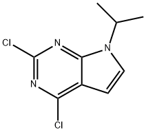 2,4-dichloro-7-(propan-2-yl)-7H-pyrrolo[2,3-d]pyrimidine