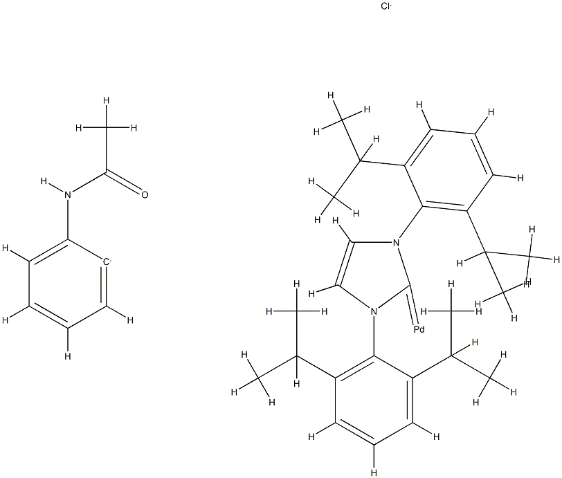 Chloro[[1,3-bis(2,6-diisopropylphenyl)imidazol-2-ylidene](acetanilide)palladium(II)] (This product is unavailable in the U.S.)