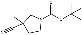 tert-butyl 3-cyano-3-methylpyrrolidine-1-carboxylate