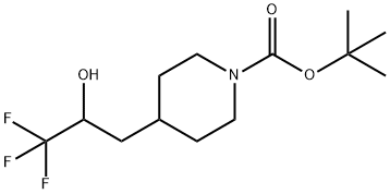 tert-butyl 4-(3,3,3-trifluoro-2-hydroxypropyl)piperidine-1-carboxylate
