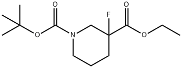 1-tert-butyl 3-ethyl 3-fluoropiperidine-1,3-dicarboxylate