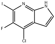 4-Chloro-5-fluoro-6-iodo-1H-pyrrolo[2,3-b]pyridine