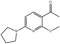 1-(2-Methoxy-6-(pyrrolidin-1-yl)pyridin-3-yl)-ethanone