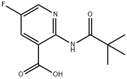 5-Fluoro-2-pivalamidonicotinic acid