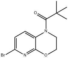 1-(6-Bromo-2,3-dihydro-1H-pyrido[2,3-b][1,4]oxazin-1-yl)-2,2-dimethylpropan-1-one