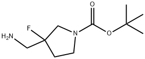 tert-butyl 3-(aminomethyl)-3-fluoropyrrolidine-1-carboxylate