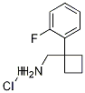 [1-(2-Fluorophenyl)cyclobutyl]methanamine, HCl