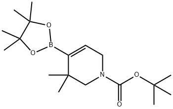 tert-butyl 3,3-dimethyl-4-(tetramethyl-1,3,2-dioxaborolan-2-yl)-1,2,3,6-tetrahydropyridine-1-carboxylate