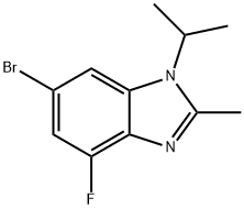 6-Bromo-4-fluoro-1-isopropyl-2-methyl-1h-benzo[d]imidazole