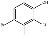 4-Bromo-2-chloro-3-fluorophenol