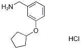 (3-(Cyclopentyloxy)phenyl)methanamine hydrochloride