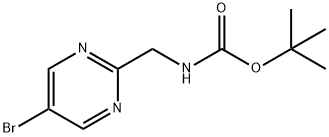 tert-butyl N-[(5-bromopyrimidin-2-yl)methyl]carbamate