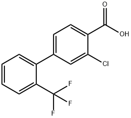 2-Chloro-4-(2-trifluoromethylphenyl)benzoic acid