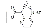 t-Butyl 2-cyano-2-(3-nitropyridin-2-yl)acetate