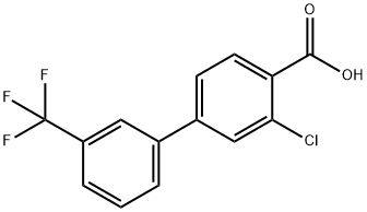 2-Chloro-4-(3-trifluoromethylphenyl)benzoic acid