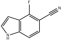 4-fluoro-1H-indole-5-carbonitrile