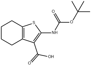 2-tert-Butoxycarbonylamino-4,5,6,7-tetrahydro-benzo[b]thiophene-3-carboxylic acid