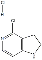 4-chloro-1H,2H,3H-pyrrolo[3,2-c]pyridine hydrochloride