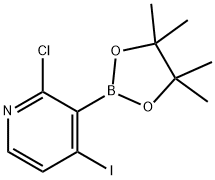2-Chloro-4-iodo-3-(4,4,5,5-tetramethyl-1,3,2-dioxaborolan-2-yl)pyridine